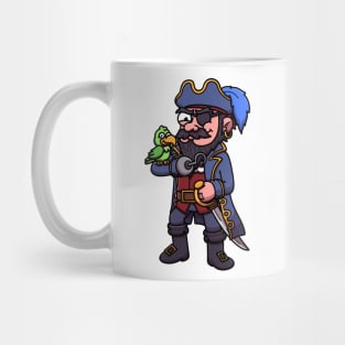 Pirate With Parrot Mug